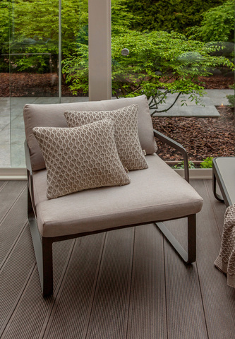 Наволочка декоративная 40x40 Luxberry Lux 62 бежевая