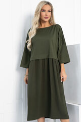 Платье бохо (хаки) П12736-10М LT Collection