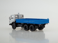 KAMAZ-5320 flatbed truck gray-blue 1:43 PAO KAMAZ