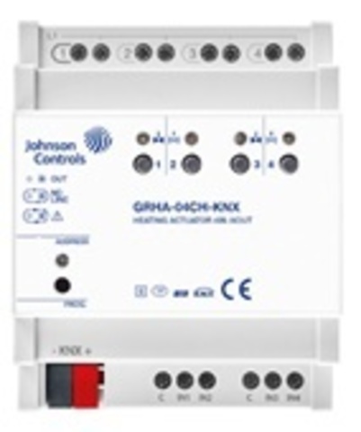 Johnson Controls GRHA-04CH-KNX