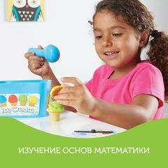 Развивающая игрушка Собери мороженое, с карточками Learning Resources