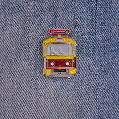 Значок трамвай Татра Т3 (Tatra T3)