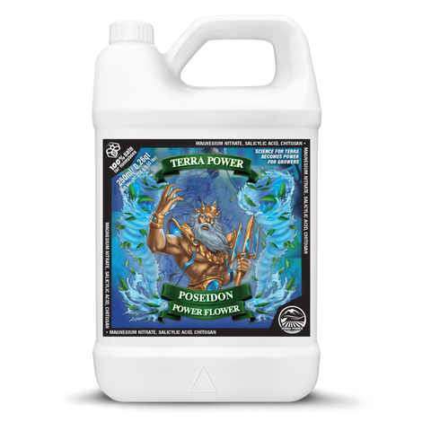 SALE Terra Power POSEIDON - POWER FLOWER 250 ml (Advanced Nutrients - Bud Factor Х) Стимулятор выработки смол, масел и терпенов