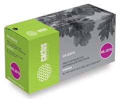 Картридж лазерный Cactus CS-S2010 ML-2010D3 черный (3000стр.) для Samsung ML-1610/2010/2015/2020/2510/2570/2571