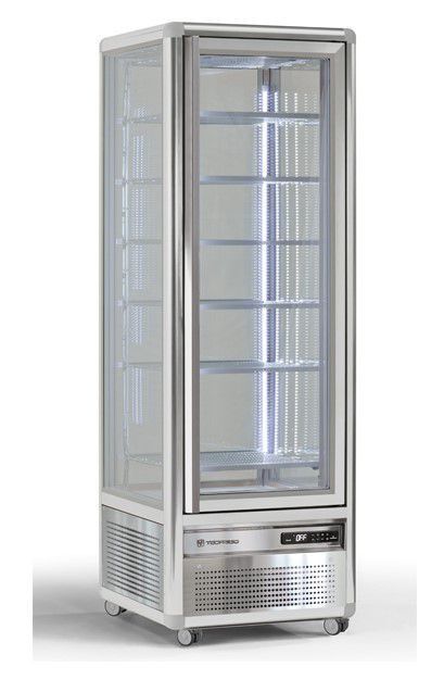 ШКАФ КОНДИТ.МЕТ.ОСТРОВ. TECFRIGO SNELLE 401 GBT СЕРЕБ.