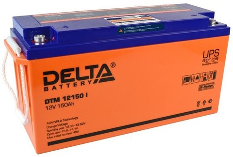 Аккумуляторная батарея Delta DTM 12150 I