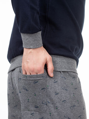 Мужская пижама EP 6072 Pigiama Enrico Coveri