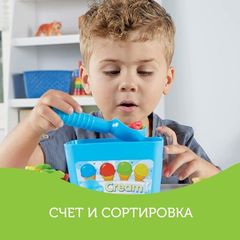 Развивающая игрушка Собери мороженое, с карточками Learning Resources, арт. LER6315