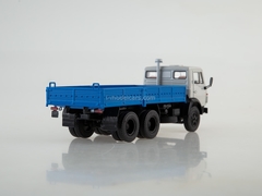 KAMAZ-5320 flatbed truck gray-blue 1:43 PAO KAMAZ