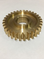 Шестерня редуктора снегоуборщика d-80мм, 30 зубов, вал 25мм. (RRMUAY, RAY, BRIGGS&STRATTON)