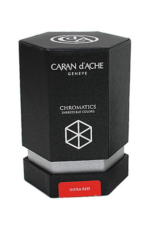 Флакон с чернилами Caran d’Ache Chromatics, 50 ml, Infra Red (8011.070)