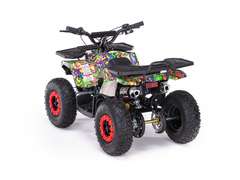 Детский бензиновый квадроцикл MOTAX ATV Х-16 PS Мини-Гризли BIG WHEEL с механическим стартером