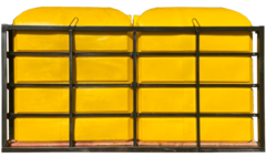 Кассета транспортная с пластиковой емкостью STERH 2xSQ 5000 10000 л.(3550x2150x1950см;красный) - арт.552010