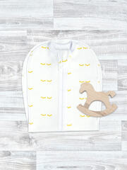 Пелёнка-кокон Mjölk Глазки, уценка