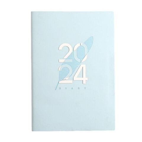 Gündəlik/Ajanda/Ежедневник/Diary soft blue 2024