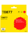 Картридж T2 IC-ET0877 для Epson Stylus Photo R1900, красный, с чипом