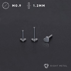 Лабрет Heart 1.2мм