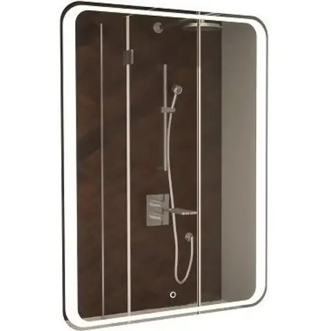 Зеркало с подсветкой ART&MAX ELEGANT AM-Ele-700-800-DS-F
