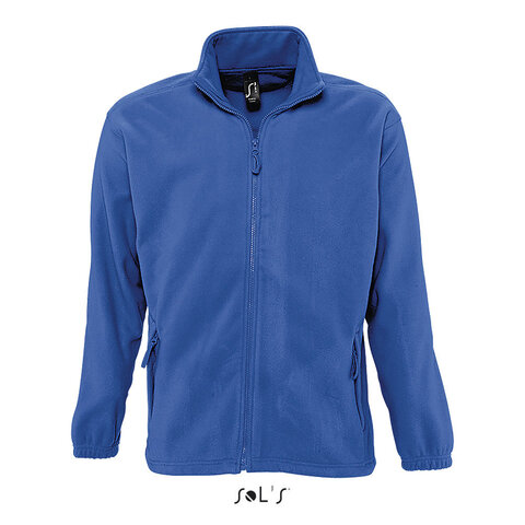 SOL'S NORTH MEN'S ZIPPED FLEECE JACKET