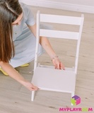 Растущий стульчик MYPLAYROOM™ к песочнице, белый 8