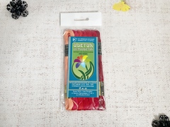 Нитки мулине набор "Цветик-семицветик" №3-Красный лепесток, 7*10м, 100% хб