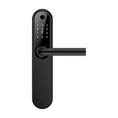 Врезной электронный дверной замок Smart Plus BLACK Novilock v.4209