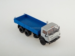KAMAZ-5320 flatbed truck gray-blue 1:43 PAO KAMAZ