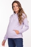Худи для беременных и кормящих 11857 сиреневый