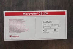 18.1325 Microvette для определения скорости оседания эритроцитов (СОЭ) с цитратом натрия (4NC). В уп./50 шт./Sarstedt AG &Co., Германия/