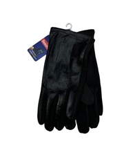 Перчатки. Мужские. Материал верха: Эко кожа. Замша. Подклад: Плюш-флис. Сенсорные. 5 шт в упаковке.