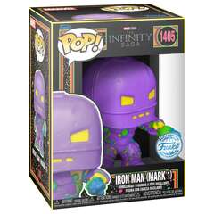 Funko POP! Marvel Infinity Saga: Iron Man (Mark 1) (Blacklight Exc) (1405)