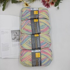 Flizwolle набор для вязания тапочек Единорог 874