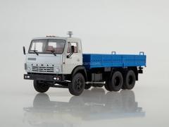 KAMAZ-5320 flatbed truck gray-blue 1:43 PAO KAMAZ