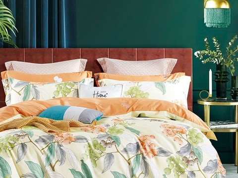 Постельное белье 2 спальное евро Asabella 1597-6