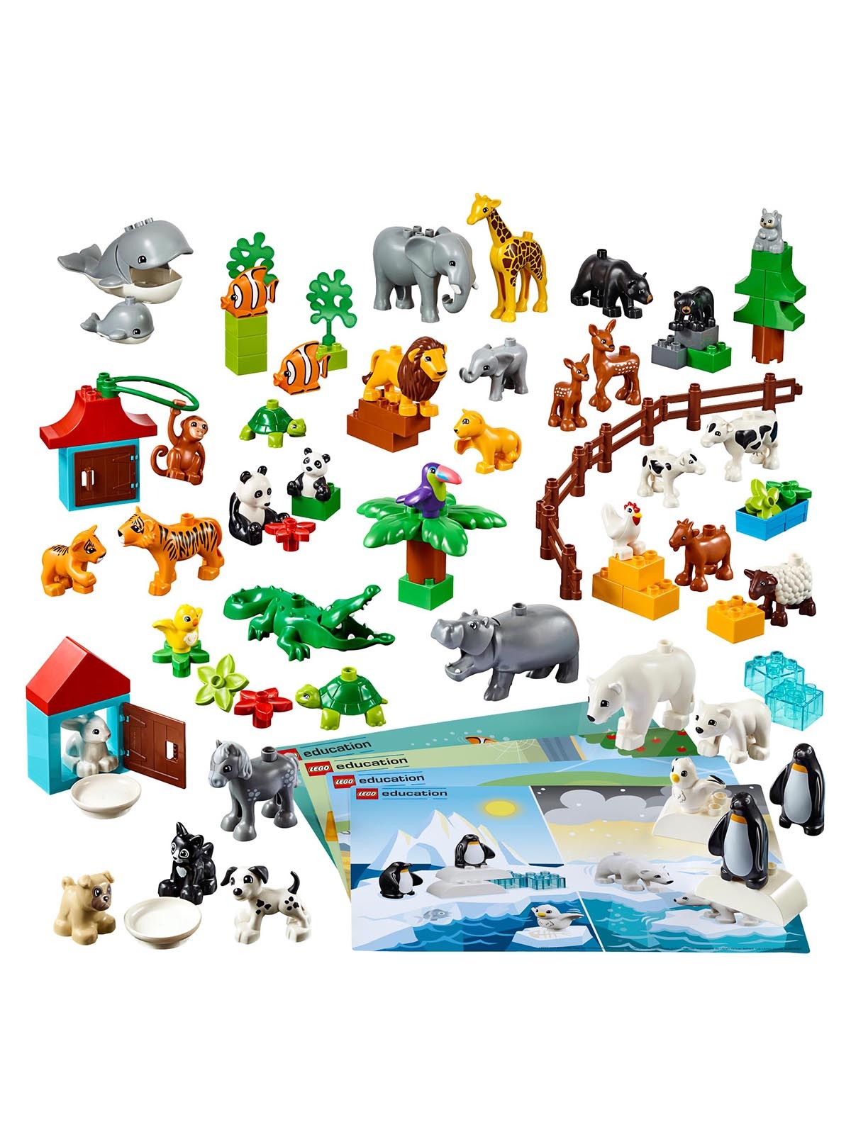 Набор Животные / 91 деталь, Lego в системе хранения Игротека