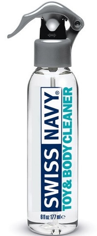 Очищающий спрей для игрушек и тела Swiss Navy Toy & Body Cleaner - 177 мл. - Swiss navy Creams & Cleaning Sprays SNTB6OZ