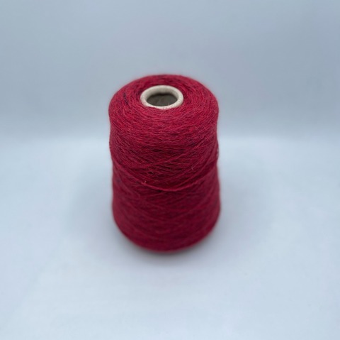 Бобинная пряжа (пр.Италия),art-Wool 232м/100гр,100%Шерсть , цвет- Вишня меланж , арт.27944
