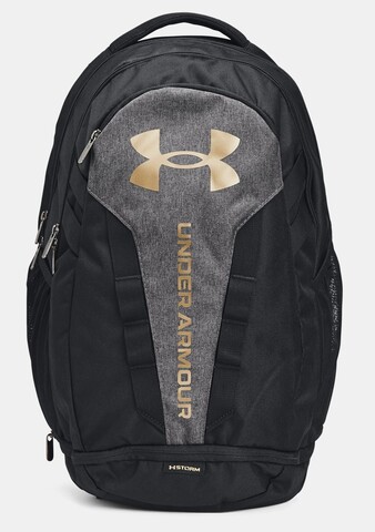 Картинка рюкзак городской Under Armour Hustle 5.0 Backpack черно-серый - 1