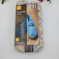 Flizwolle набор для вязания тапочек Единорог 874