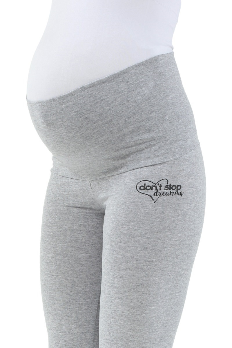 Спортивные брюки для беременных 08078 серый