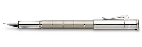 Ручка перьевая Graf von Faber-Castell Classic Anello Titanium, F (145641)