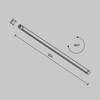 Шинопровод накладной/подвесной Maytoni Accessories for system shelf CA012-TRX-900-B