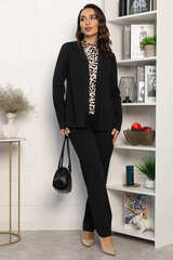 Костюм брючный Альпия (черный) К14301-9М LT Collection