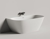 Salini 102527MF SOFIA WALL 160x80  Ванна, донный клапан "Click-Clack" цвет на выбор, сифон, интегрированный слив-перелив, покраска по RAL полностью
