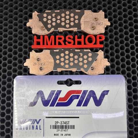 NISSIN Тормозные колодки передние 2P-374ST Honda GL1800 2018-н.в.