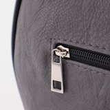 Сумка Саломея 328 македония серый + черный