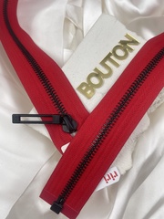 Молнии riri звено BI, слайдер STAB, разъёмная, 1 замок, 6 мм, цвет 2407, красный