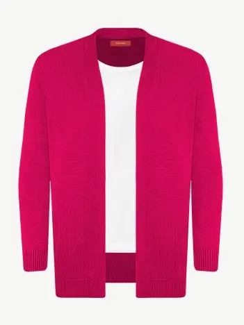 Кардиган с планкой из экохлопка