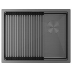 Paulmark NEXT-PRO 58 UNI PM705845-GM Кухонная мойка фото