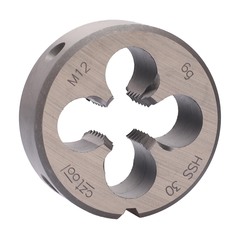 Плашка М12х1,75 DINEN22568 HSS 6g 38х14мм (Стружколом) Bucovice(CzTool) 270120
